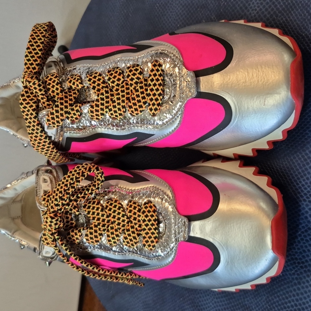 Christian Louboutin Sharkina Sneaker Neo SP Star Version Multi Color (#1640) - Picture 12 of 17